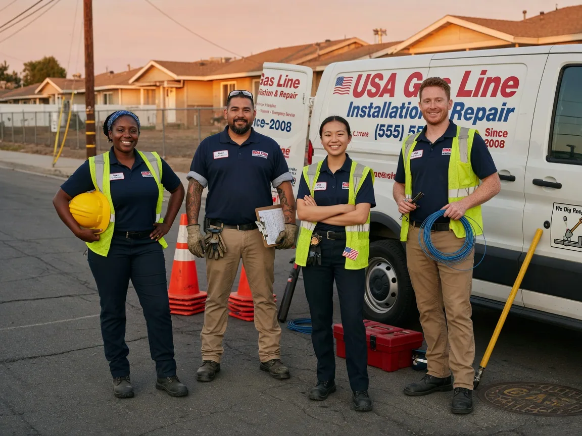 Gas Line Installation company in North Wales, PA